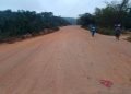 Teleku-Bokazo to Simpa Junction Road in a Deplorable State
