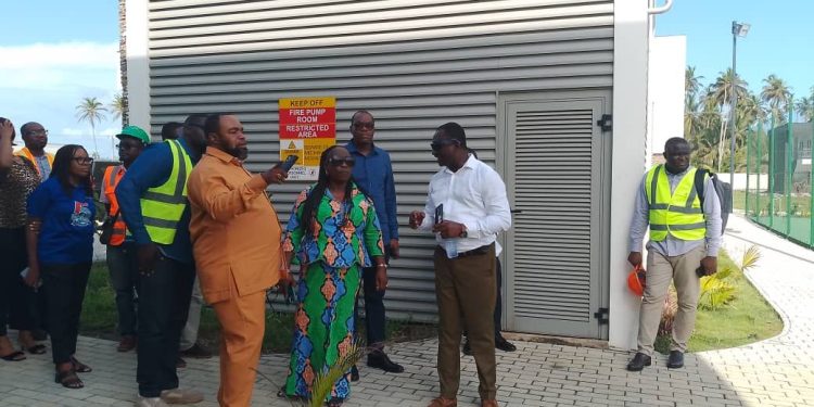 Acting CEO of Ghana National Gas Company Tours Operational Enclave