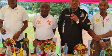 ACP Isaac Kwasi Sorkpa Lauds Role of Ghana National Fire Service in Nzema East Municipality