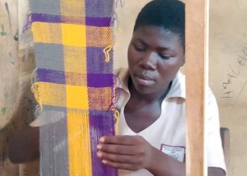 Final-year students at Nkroful Agricultural SHS are ready for self-employment through skills training.