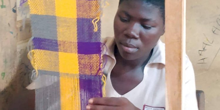 Final-year students at Nkroful Agricultural SHS are ready for self-employment through skills training.