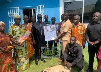 Hon. Armah-Kofi Buah Honoured by Nvavile Family of Dr. Kwame Nkrumah for Preserving His Legacy