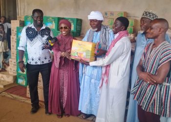 Hon. Dorcas Affo-Toffey Extends Ramadan Support to Muslim Community in Jomoro